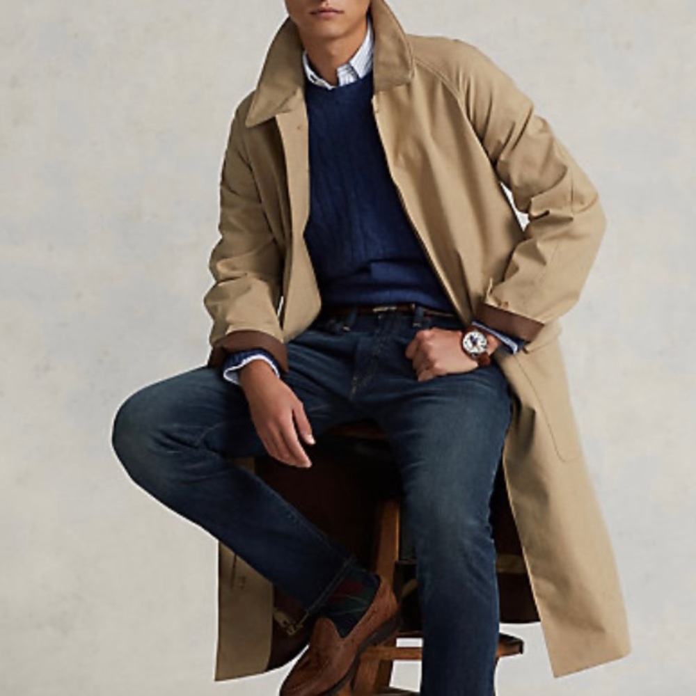 Ralph Lauren polo trench coat